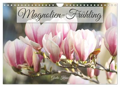Magnolien-Frühling (Wandkalender 2024 DIN A4 quer), CALVENDO Monatskalender