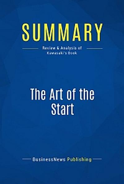 Summary: The Art of the Start