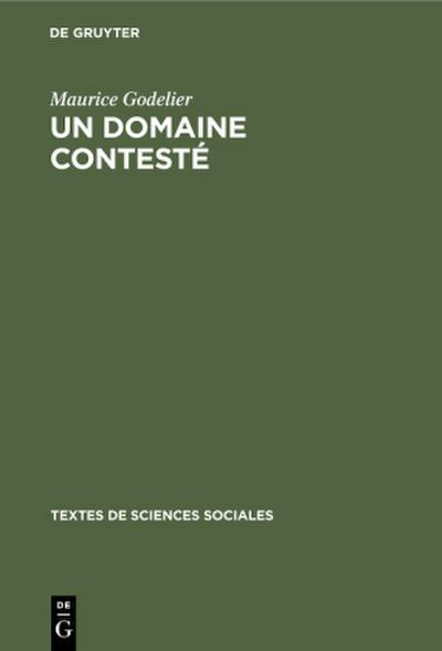 Un domaine contesté
