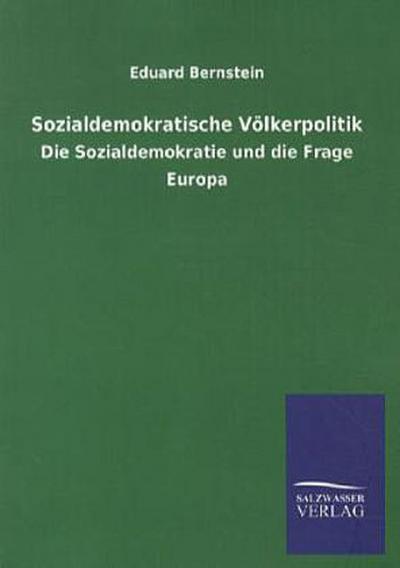 Sozialdemokratische Völkerpolitik