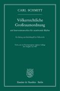 Völkerrechtliche Großraumordnung