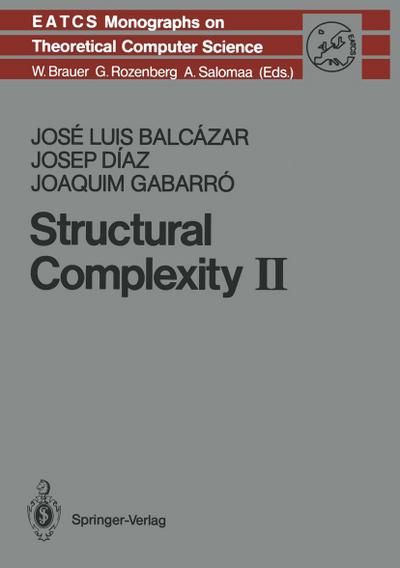 Structural Complexity II