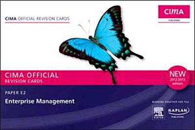 Kaplan Publishing: E2 Enterprise Management - Revision Cards