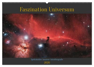 Faszination Universum (Wandkalender 2026 DIN A2 quer), CALVENDO Monatskalender