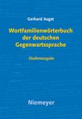 Wortfamilienwörterbuch der deutschen Gegenwartssprache