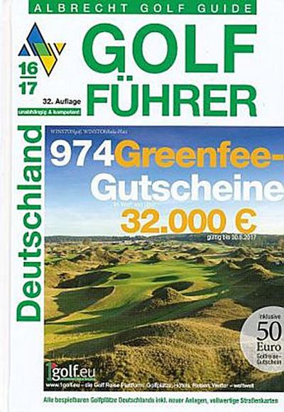 Albrecht Golf Guide Golf Führer Deutschland 2016/21017