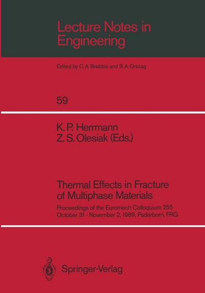Thermal Effects in Fracture of Multiphase Materials