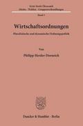 Wirtschaftsordnungen.