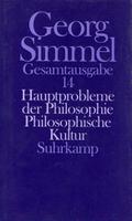 Gesamtausgabe Hauptprobleme der Philosophie. Philosophische Kultur