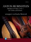 Anton Rubinstein: Melodie in F, Opus 3, Nr. 1