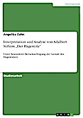 Interpretation und Analyse von Adalbert Stifters "Der Hagestolz"
