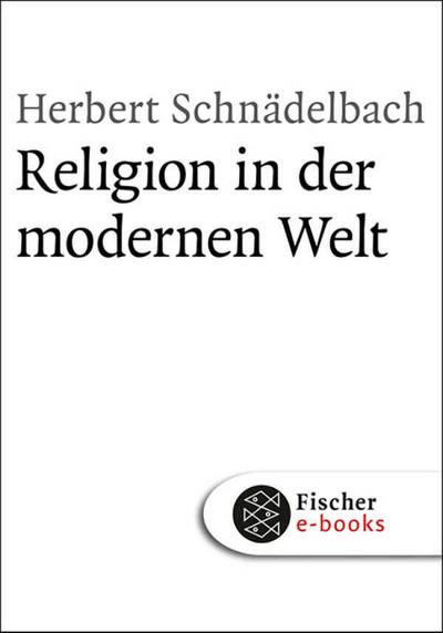 Religion in der modernen Welt