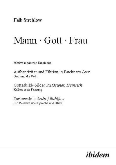 Mann - Gott - Frau