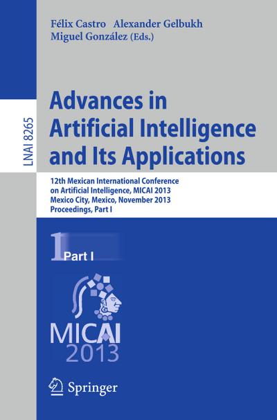 Advances in Artificial Intelligence and Its Applications