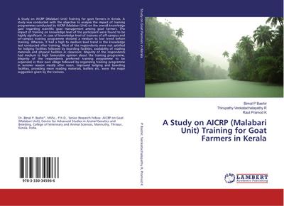 A Study on AICRP (Malabari Unit) Training for Goat Farmers in Kerala