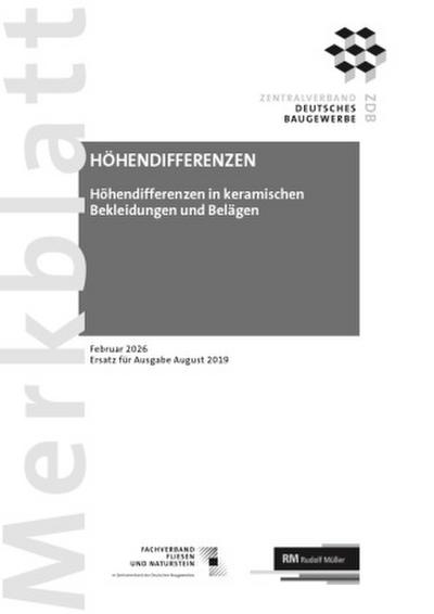 Merkblatt Höhendifferenzen: 2026-02