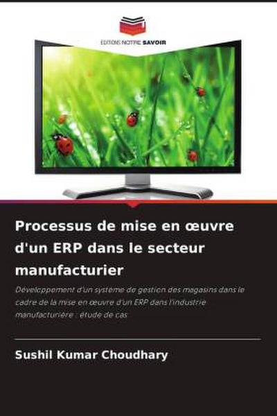 Processus de mise en ¿uvre d’un ERP dans le secteur manufacturier