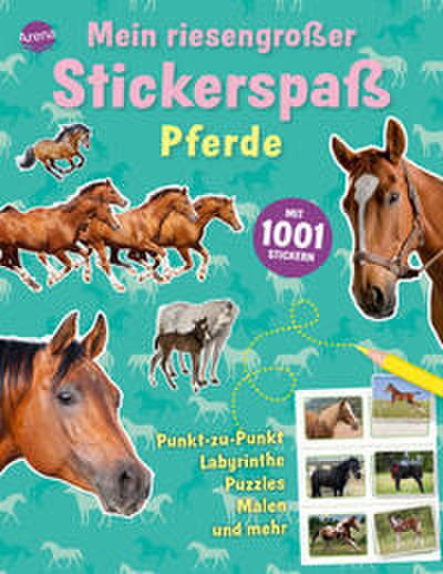 Mein riesengroßer Stickerspaß - Pferde