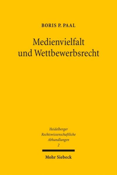 Medienvielfalt und Wettbewerbsrecht