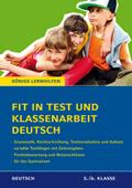 Fit in Test und Klassenarbeit - Deutsch 5./6. Klas