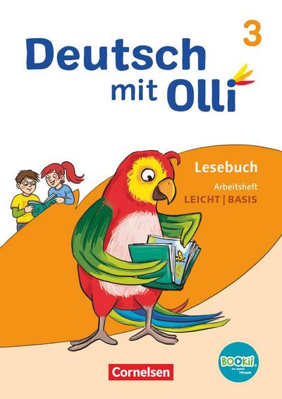 Deutsch mit Olli Lesen 2-4 3. Schuljahr. Arbeitsheft Leicht / Basis