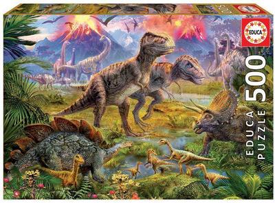 Educa - Dinosaurier-Treffen - Puzzle