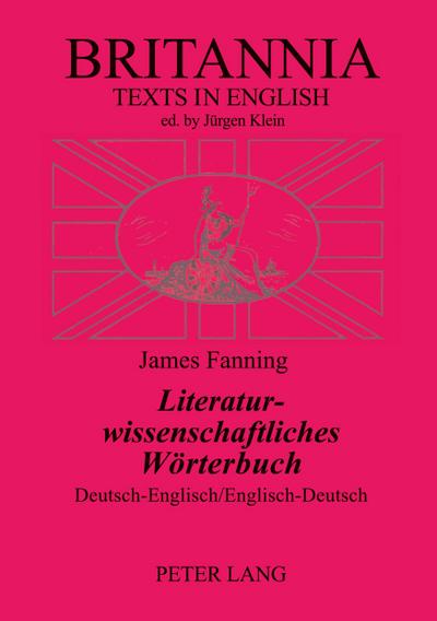 Literaturwissenschaftliches Wörterbuch