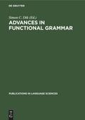 Advances in Functional Grammar
