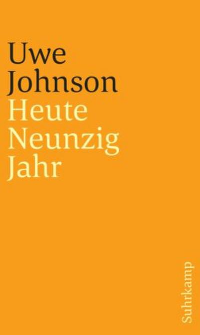Heute Neunzig Jahr