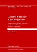’Leichte Sprache’ - Kein Regelwerk