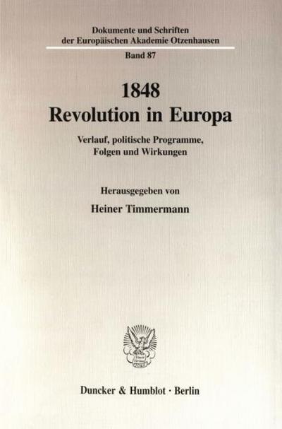 1848 - Revolution in Europa.