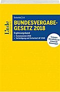 Bundesvergabegesetz 2018 - Ergänzungsband