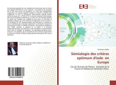 Sémiologie des critères optimum d’iode en Europe
