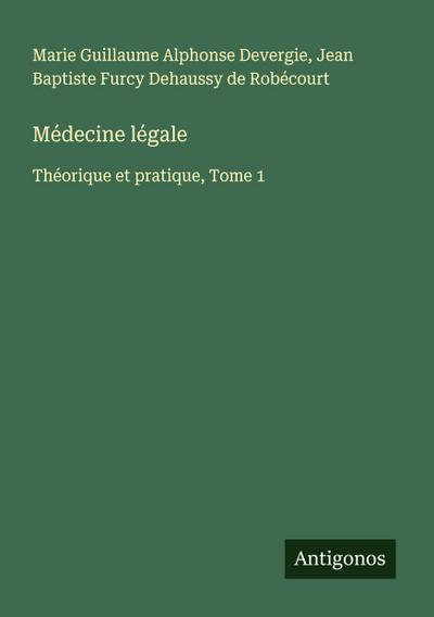 Médecine légale
