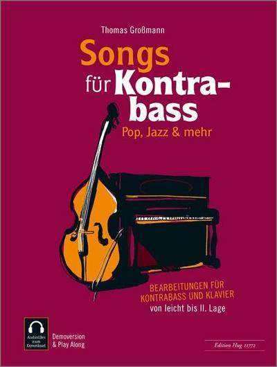 Songs für Kontrabass -  Rock, Pop, Jazz