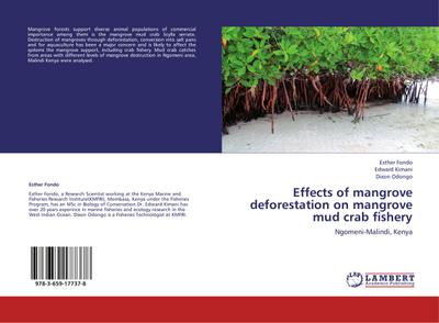 Effects of mangrove deforestation on mangrove mud crab fishery