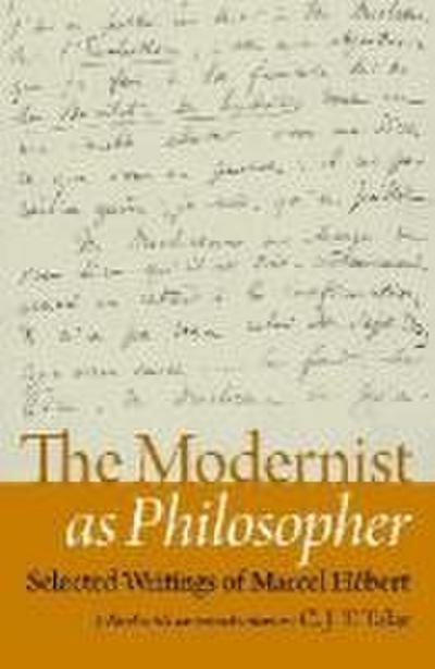 The Modernist as Philosopher