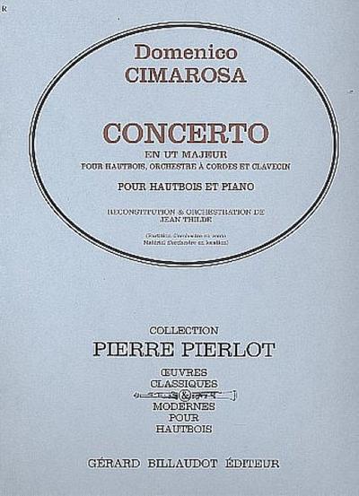 Concerto ut majeur pourhautbois et piano