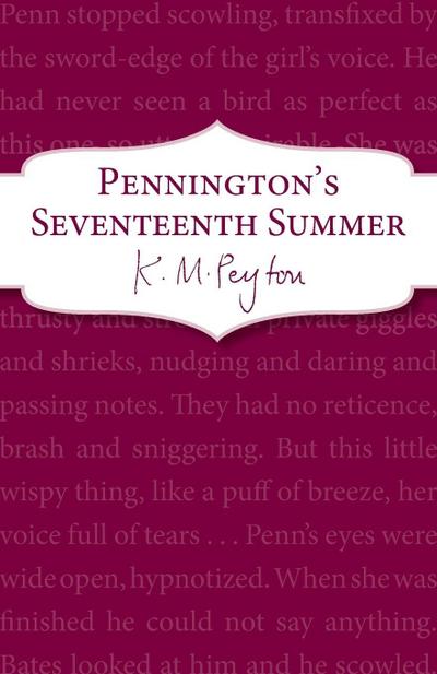 Penningtons Seventeenth Summer