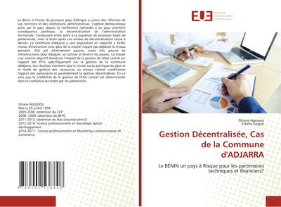 Gestion Décentralisée, Cas de la Commune d’ADJARRA