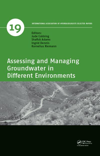 Assessing and Managing Groundwater in Different Environments