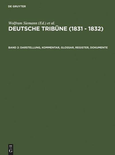 Darstellung, Kommentar, Glossar, Register, Dokumente