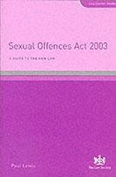Sexual Offences Act 2003