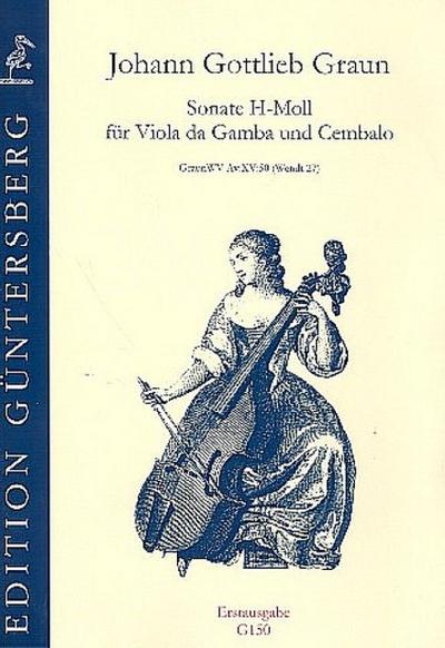 Sonate in h-Moll für Viola da Gamba undCembalo