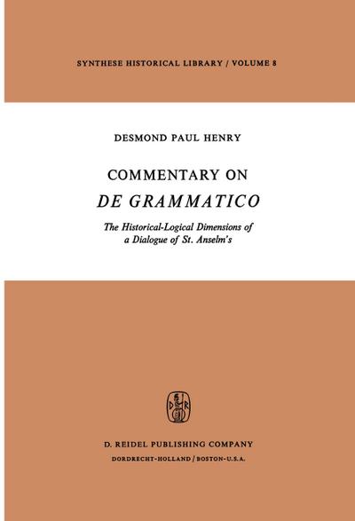 Commentary on De Grammatico