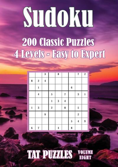 Sudoku 200 Classic Puzzles - Volume 8