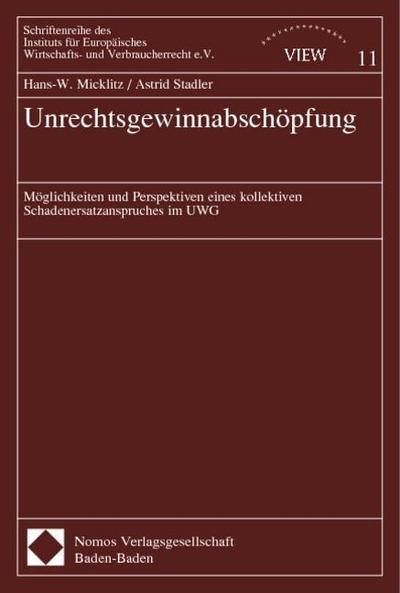 Unrechtsgewinnabschöpfung