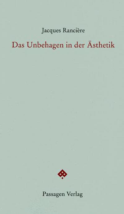 Das Unbehagen in der Ästhetik
