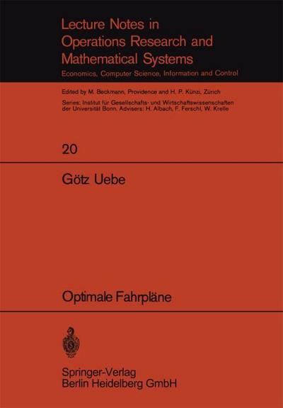 Optimale Fahrpläne