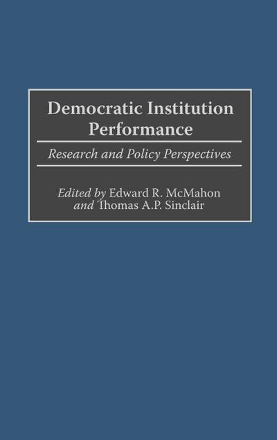 Democratic Institution Performance